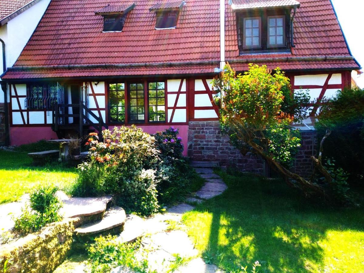 Ferienhaus Marre - Mit Grill, Feuerstelle Und Gartensauna Waldbrunn (Baden-Wurttemberg) Exterior foto