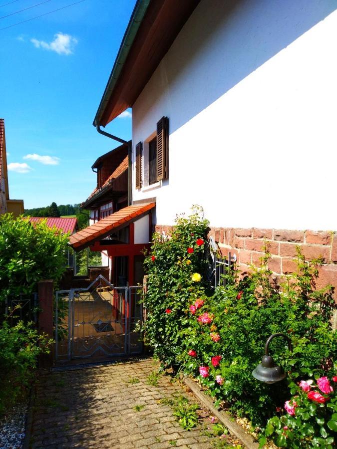 Ferienhaus Marre - Mit Grill, Feuerstelle Und Gartensauna Waldbrunn (Baden-Wurttemberg) Exterior foto