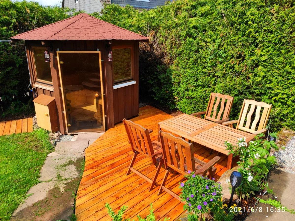 Ferienhaus Marre - Mit Grill, Feuerstelle Und Gartensauna Waldbrunn (Baden-Wurttemberg) Exterior foto